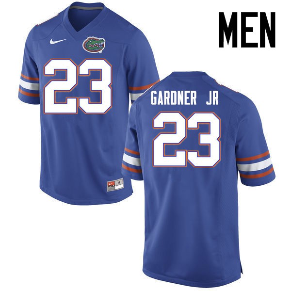 Florida Gators Men #23 Chauncey Gardner Jr. College Football Jerseys Blue